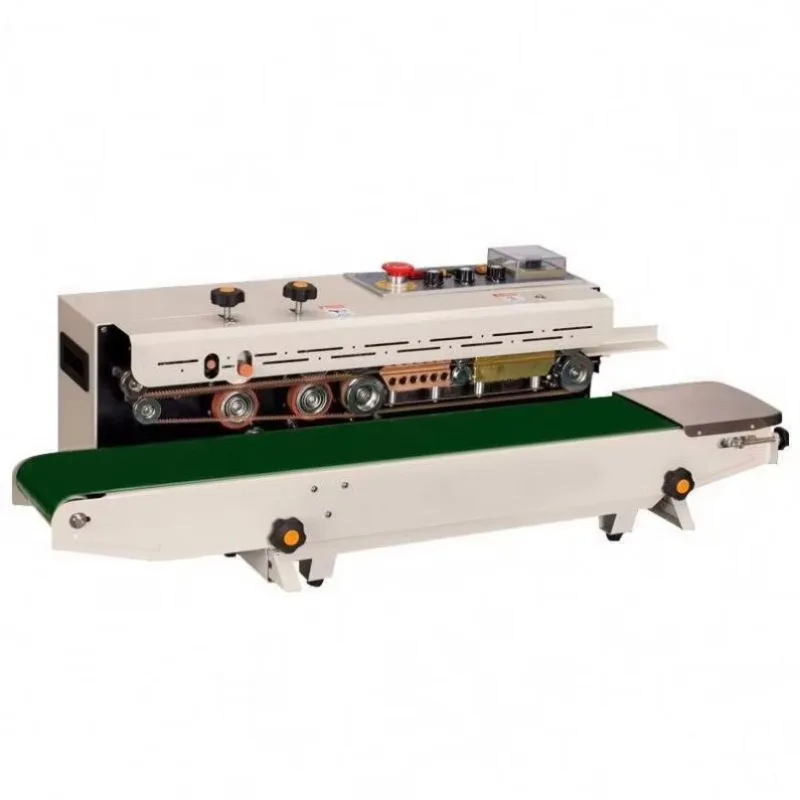 Sealing Machine Solid Ink FRD1000 Vertical Sealing Machine Solid Ink Roller Food Continuous Band Sealer