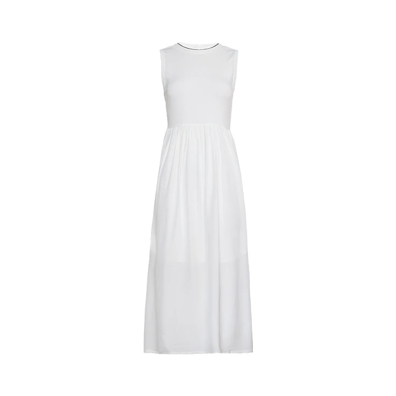 K2325W Luxury Women\'s Clothing Summer Evening Dresses Elegant Long vest Dress Ladies Clothes gown