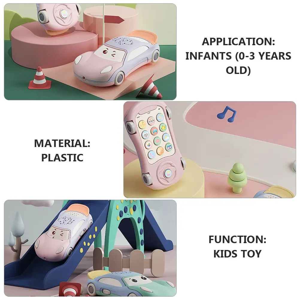 3D Interaktive Musik Licht Geschichte Maschine Kleinkind Pädagogisches Spielzeug Infant Simulation Telefon Kinder Lernen Gerät Multifunktional