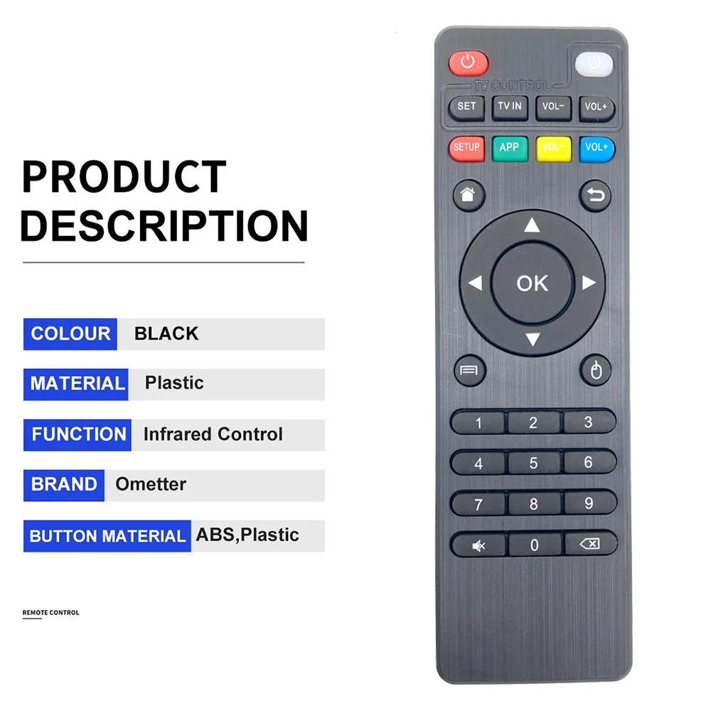 Replacement Remote Control for MXQ MXQPRO MXQ-4K M8S H96 M8 New Dropship for Android Smart TV Top Box