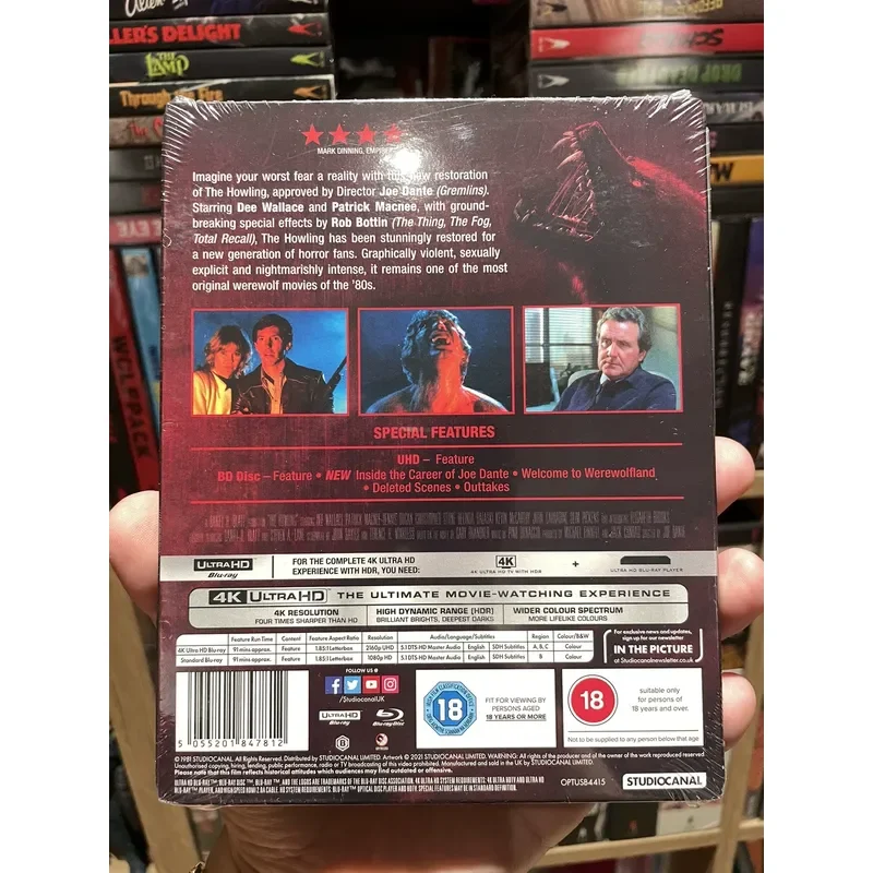 Blu-ray 4K Iron Box Zavvi Exclusive British Version Studio Can