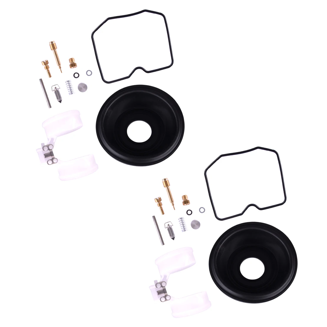 

2 Sets Carburetor Plunger Diaphragm Repair Kit Fit for Kawasaki KLX300R 1997 1998 1999 2000 2001 2002 2003 2004 2005 2006