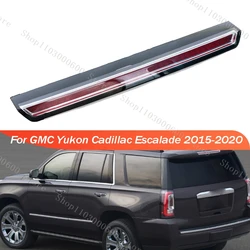 For GMC Yukon Cadillac Escalade 2015 2016 2017 2018 2019 2020 High Mount Brake Light LED 3rd Additional Brake Lamp Black/Red