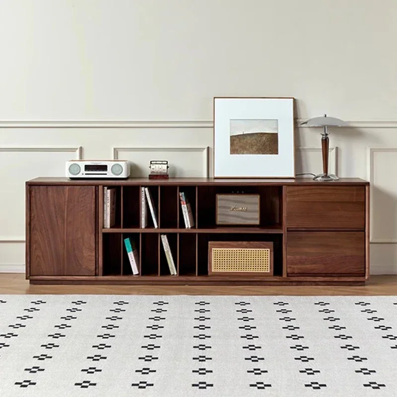 

Floor Tv Stand Living Room Storage Wood Console Drawer Display Cabinet Organizer Vintage Mueble Para Tv Aesthetic Furniture JGY