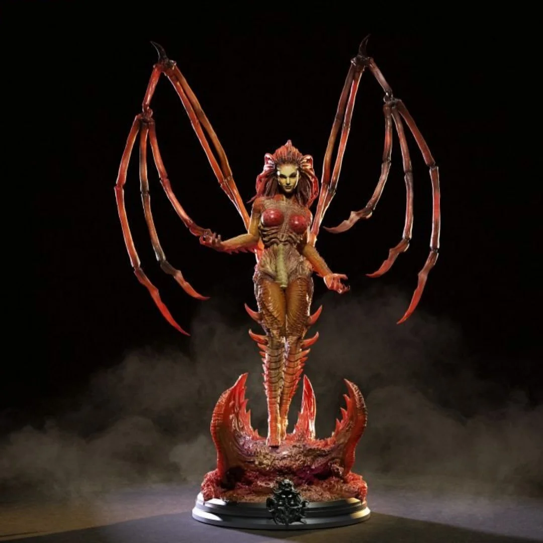 

Масштабная фигурка из смолы 1/24, модель Spider Queen, набор для сборки, несобранная и неокрашенная, игрушка для 3D-печати, 549