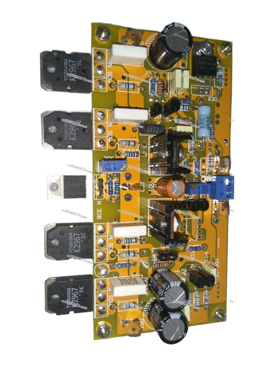 High-performance Audio Amplification: 2 Parallel High-current Power Amplifier Boards, Using 2SK2967 Output Transistors