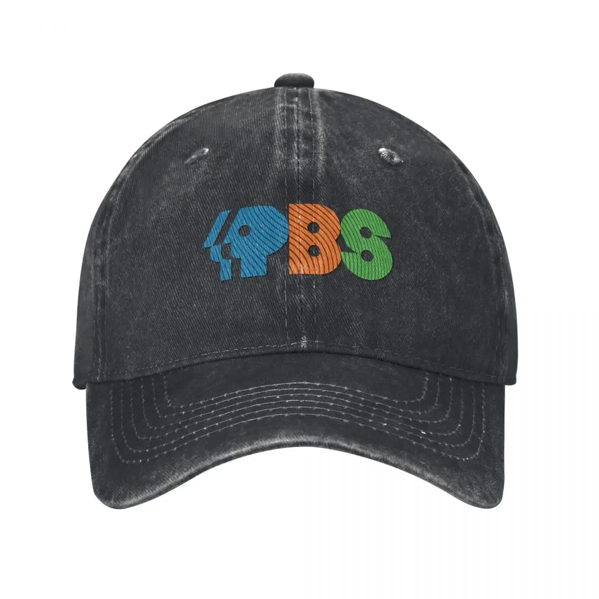 Public Broadcasting System Baseball Cap Ball Cap Thermal Visor Custom Cap Woman Men's