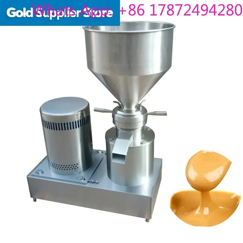 [Best-selling] Functional Food Emulsification Peanut Butter Making Machine  Crusher Jml-120 Vertical Colloid Mill