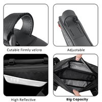 Waterproof Bicycle Triangle Bag Bike Frame Front Tube Bag Large Capacity Cycling Pannier Packing Pouch AccessoriesJAS