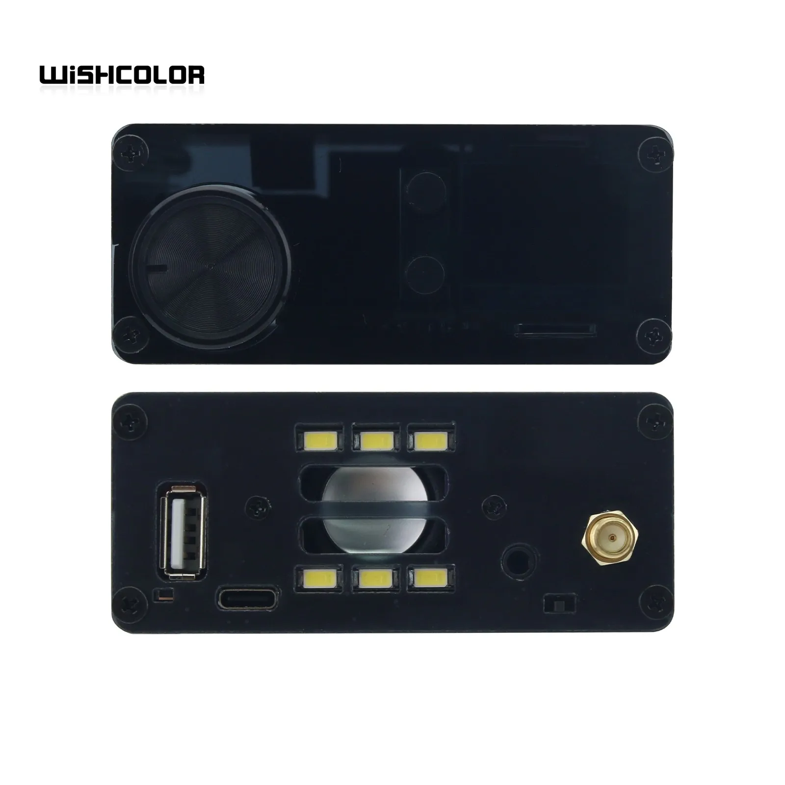 Wishcolor Black Metal Shell K3 150kHz-1300MHz Aviation Full Band Receiver High Performance Wireless Digital Audio Terminal