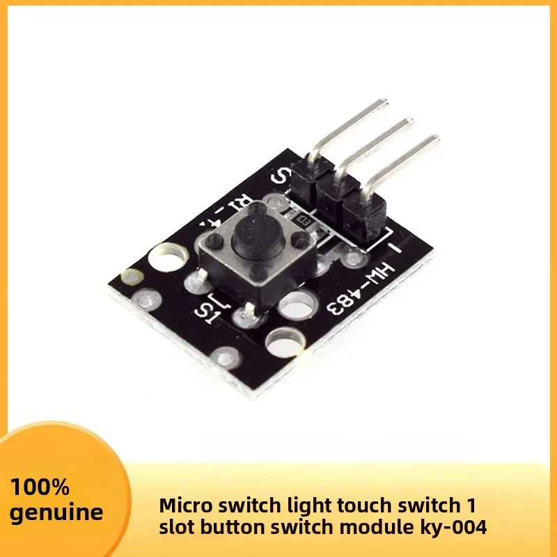 10pcs/KY-004 Micro Switch Tactile Push Button Switch 1 Position Module for Arduino DIY