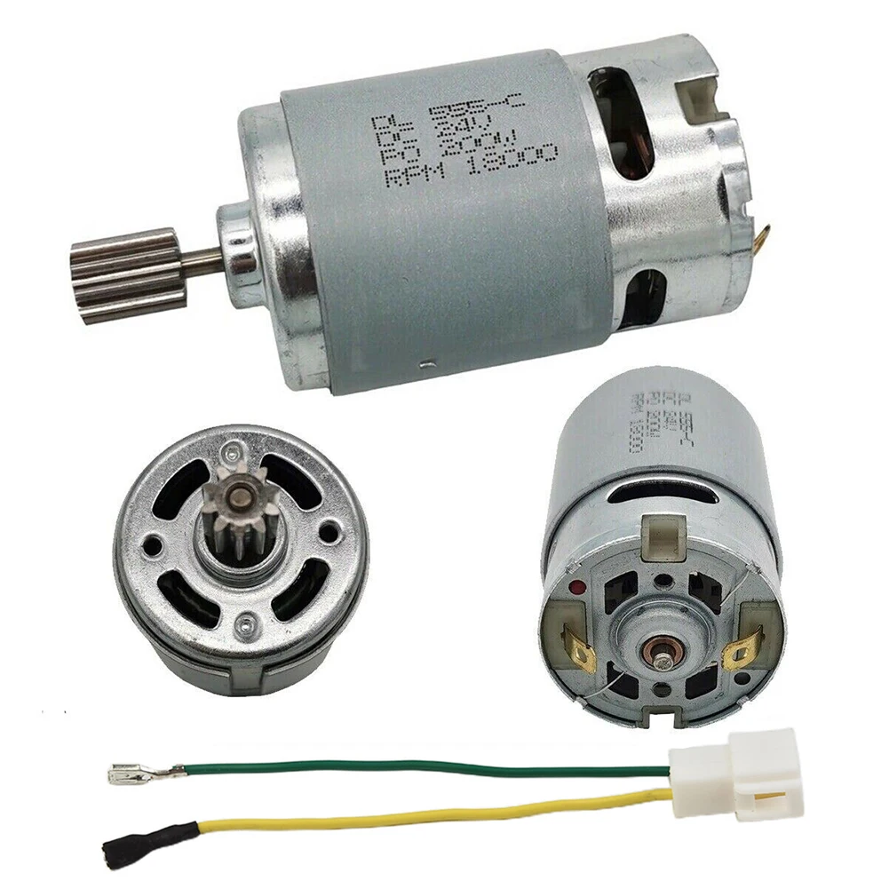 New Practical Replacement Electric Car Motor Gearmotors Belt Line DL 555-C Electric Vehicle Toy Motor IDC Connector