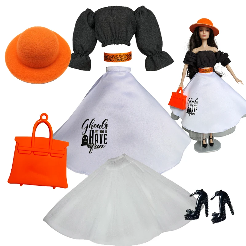 1/6 Doll clothes Cosplay Various Halloween dress, cap belts Acessories Suit Outfits for 12inch BJD Doll 30cm MengF Xinyi FR Doll