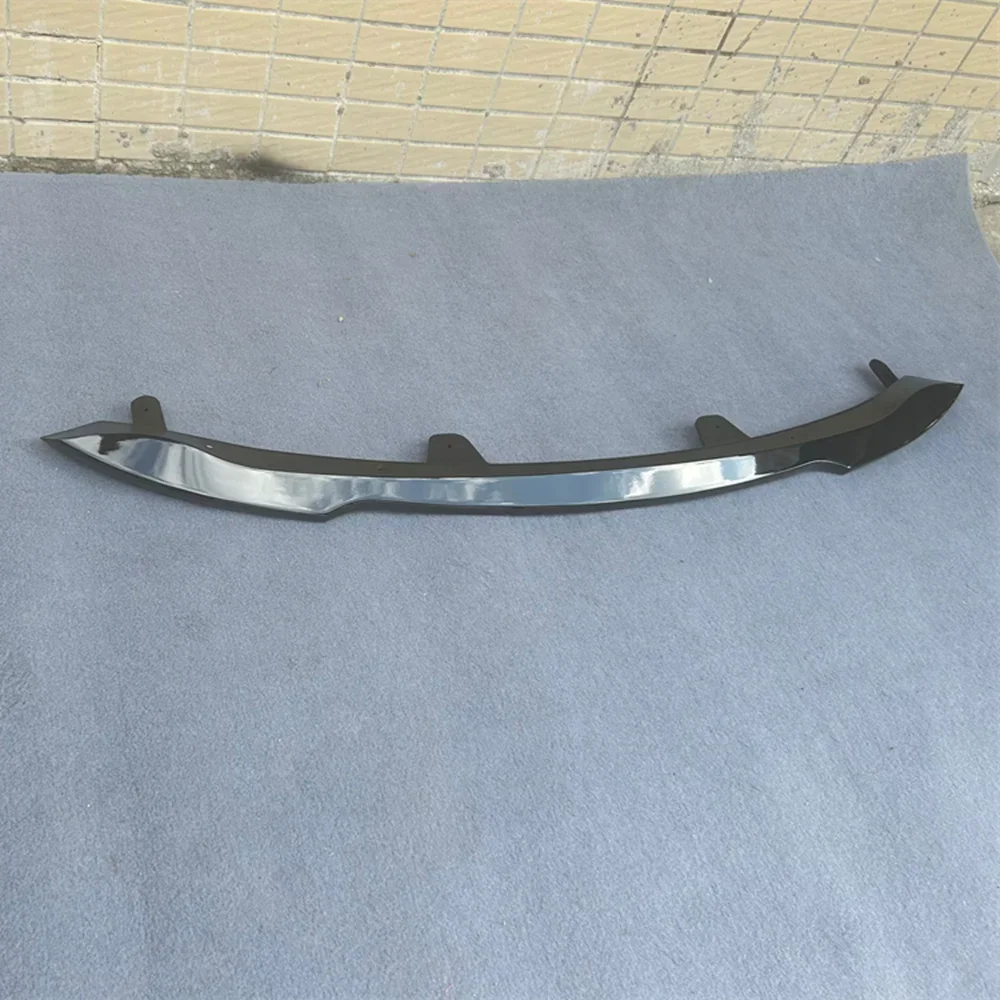 car styling 2019-2023 for Toyota Corolla Auris E210 5DR Hatchback Front Bumper Lip Gloss Black carbon fiber Spoiler Splitter view 5
