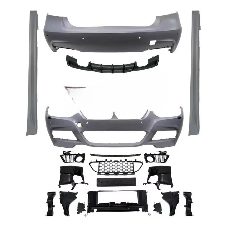 

F30 M Sport Body Kit for 3Series Cars Bumper Front Bumper Fenders Side Skirt Rear Bumper and Diffuser Auto Parts Auto Kit