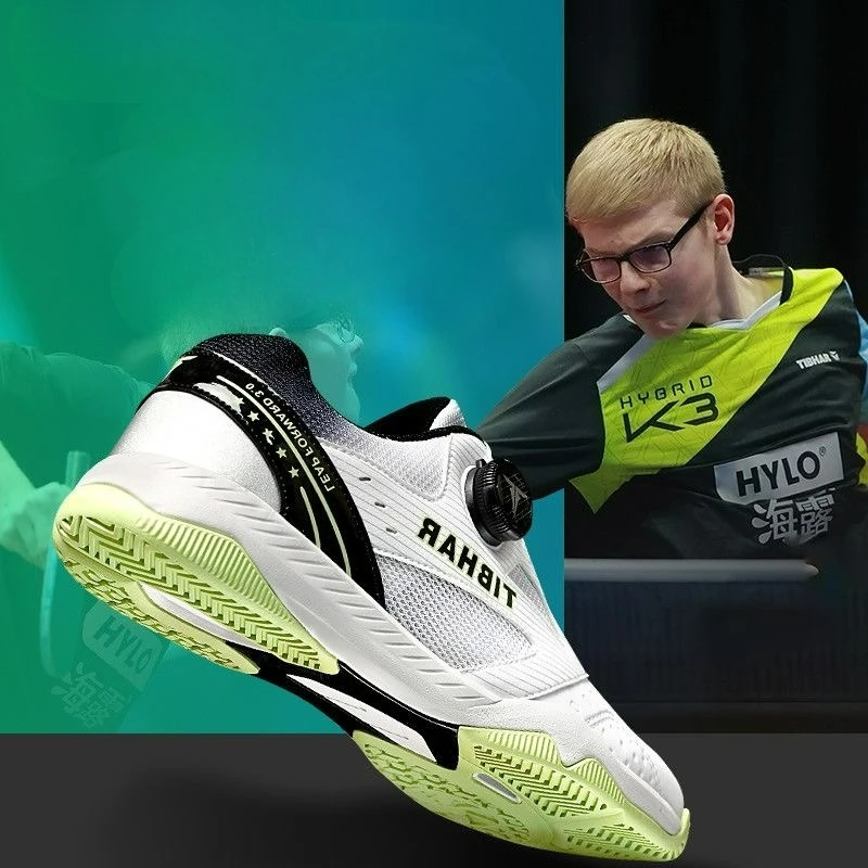 2026 New Arrival Table Tennis Shoes Men Women Designer Badminton Shoe Couples Anti Slip Indoor Court Shoe Designer Tennis Shoes