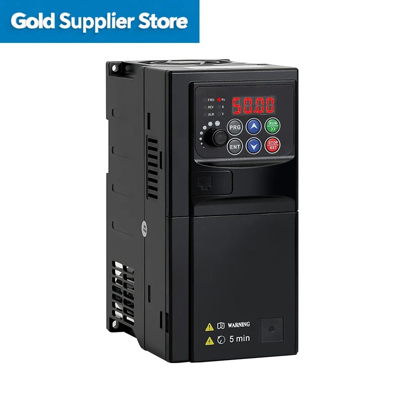 Economical vector inverter, single-phase 220V three-phase 380V inverter 2.2KW 3.7KW 5.5KW VFD controller