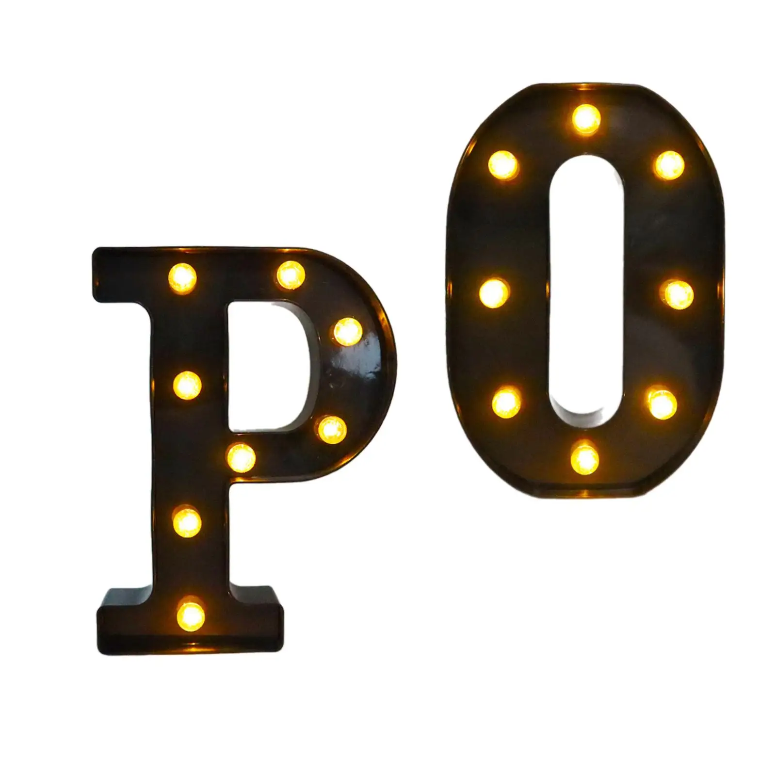 Lighted Marquee Letter Bedroom Decorative Anniversary Light up Alphabet Sign