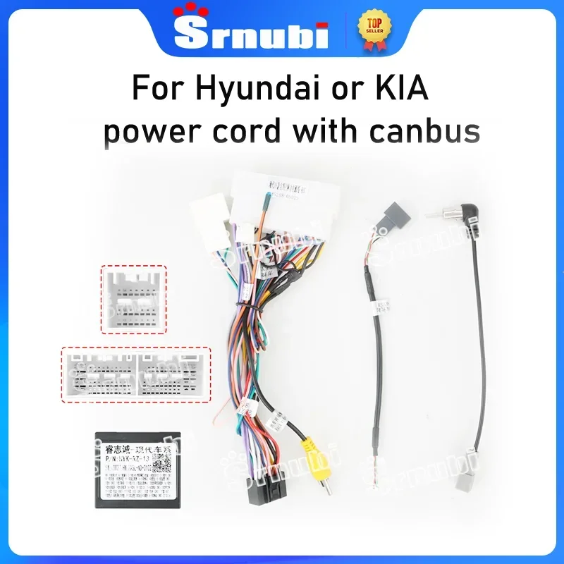 Srnubi Hyundai Tucson 2 ix35 2009-2015 or KIA Cerato 3 Forte 2013-2017 power Cable cord with canbus