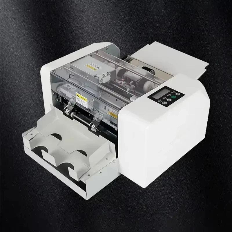 

QK-A4-F High Speed A4 Automatic Business Name Card Making Machine Auto Feeding