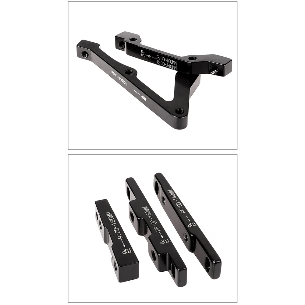 MTB Disc Brake Caliper Frame Adapter Bracket 140 160 180 203mm IS & PM Aluminum Alloy Mountain Bike Accessories