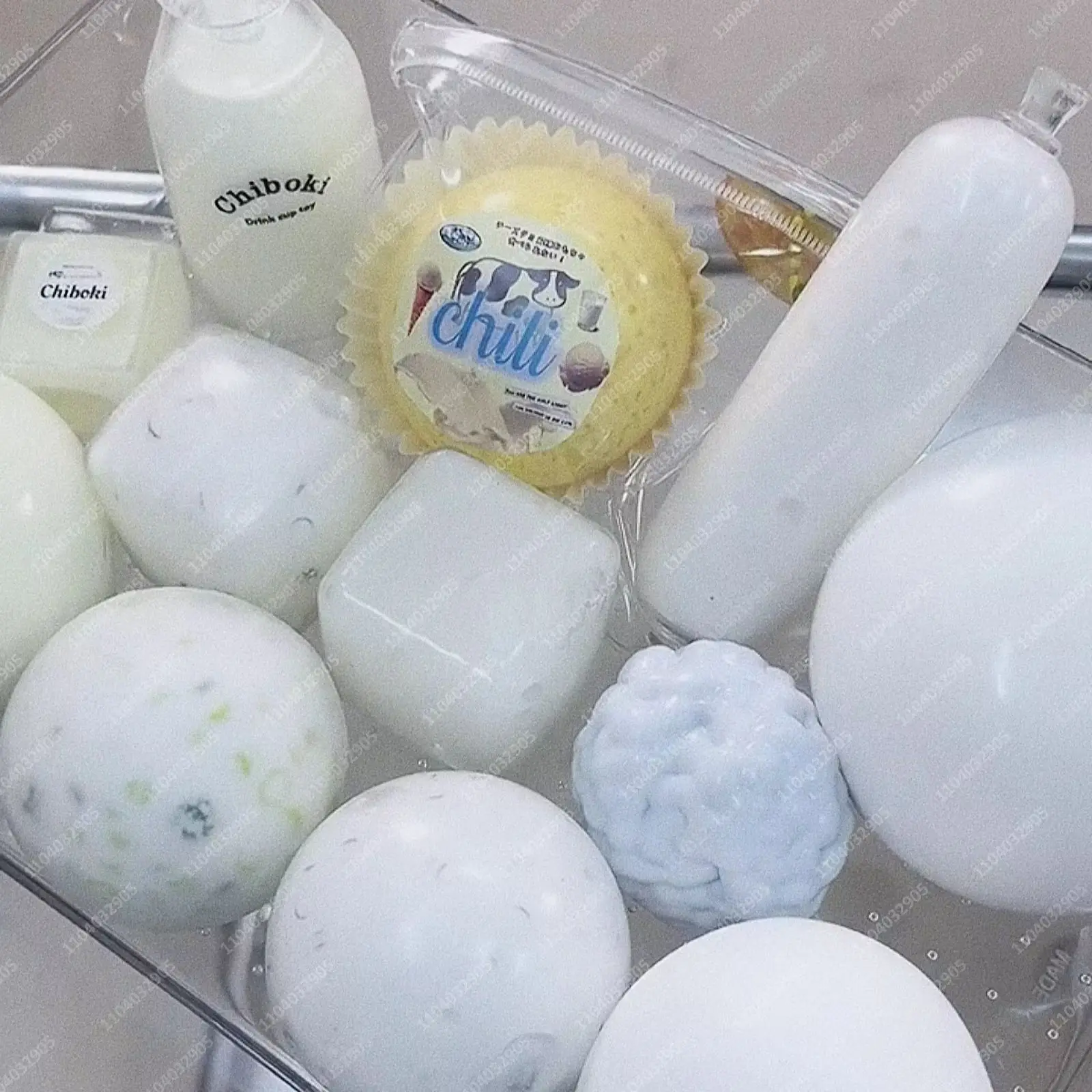Milk Series Crunchy Stress Ball Milk Bottle Squishy Toys Shapeable Squeeze Ball ASMR Sensory Anti Stress Fidget Toys for Adults
