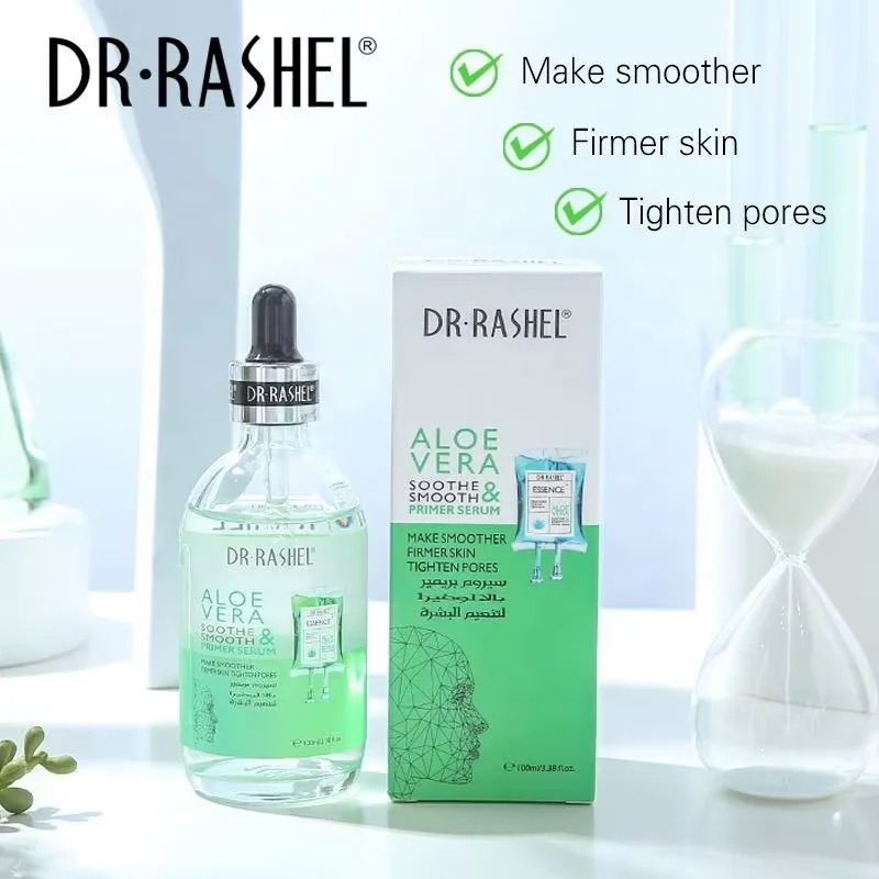 

DR.RASHEL Moisturizing Firming Tighten Pores Soothe Smooth Face Manual Aloe Vera Serum