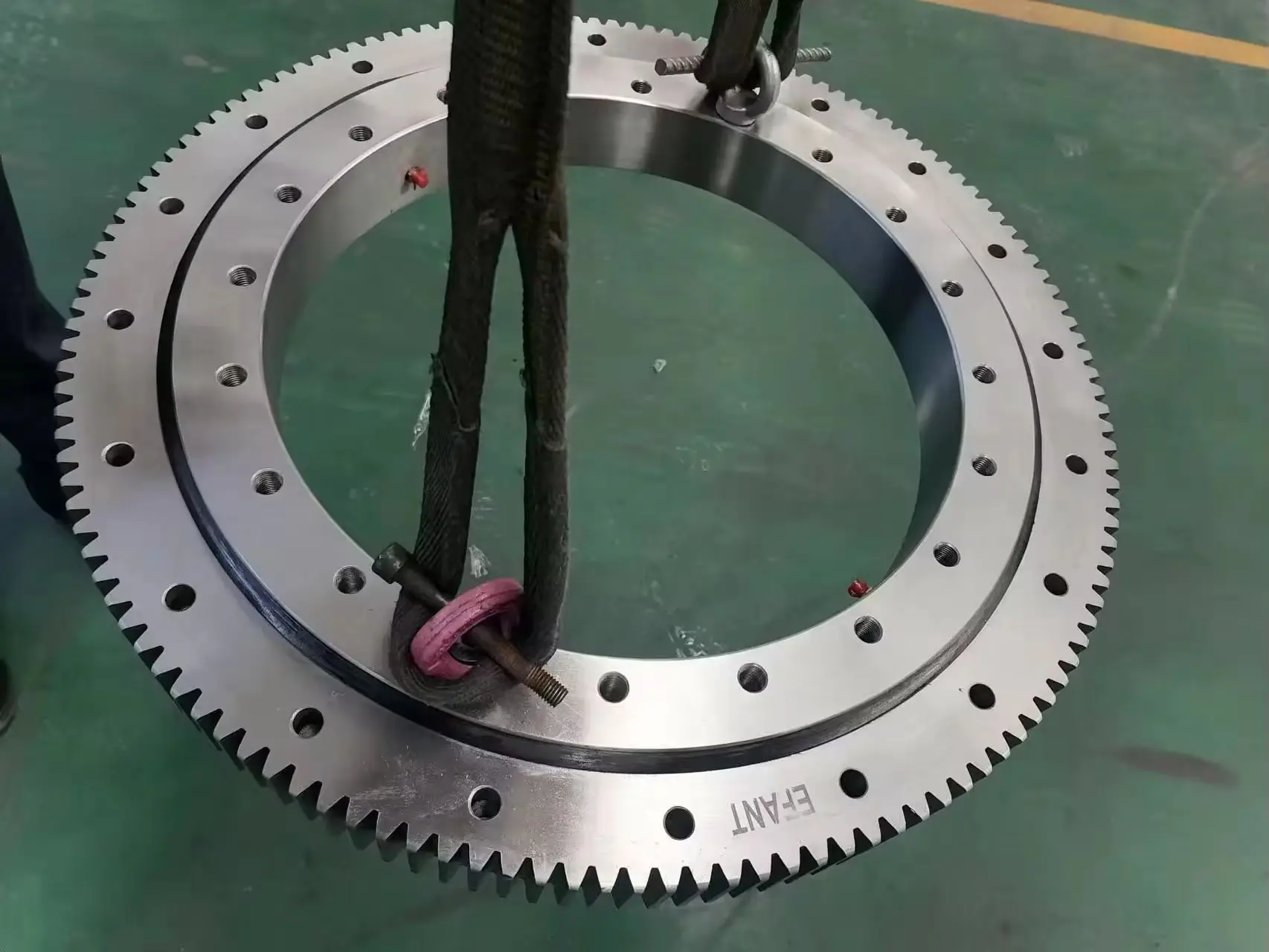 Factory Four Point Contact Ball Slewing Bearing Slew Ring  011.25.315 011.25.355 011.25.400 011.25.450 with External Gear