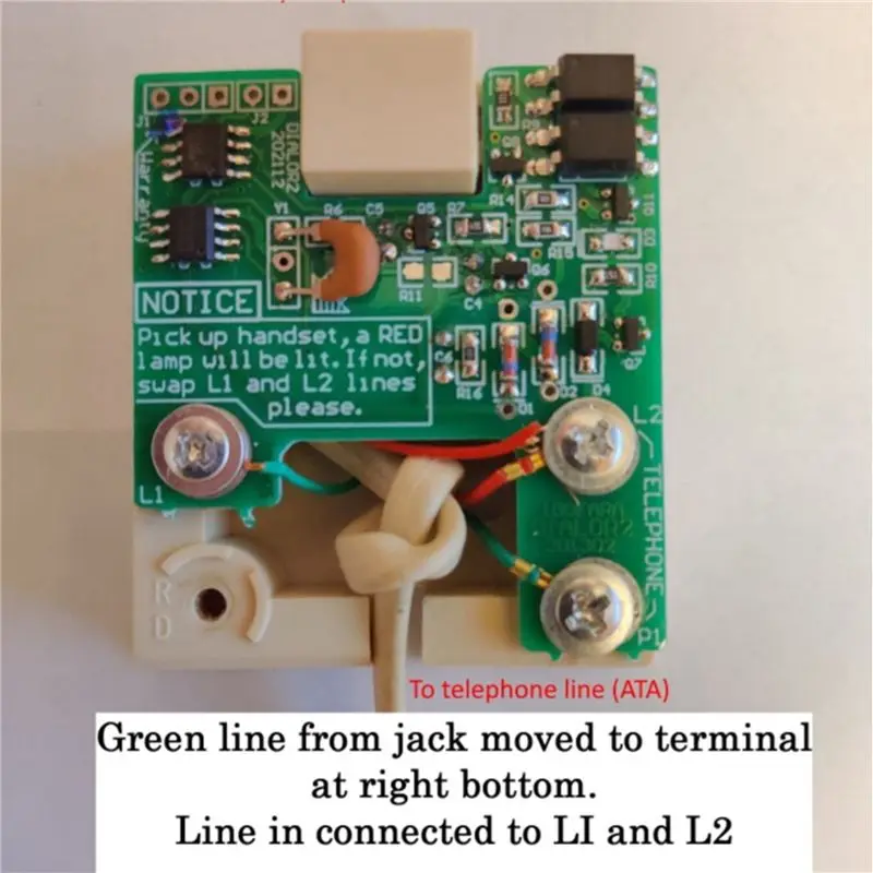 A31T 2X Pulse to Dual Tone Converter for Old Dial Telephone Multi-Frequency DMF Signal