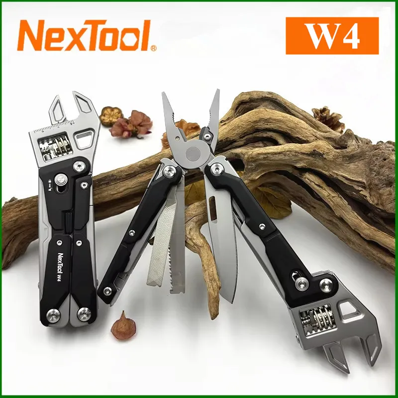 

NexTool 11 In 1 Multitool Wrench W4 Adjustable Wrench Pliers Folding Knife Hand Tools Screwdriver Wooding Saw Wood Working Tools