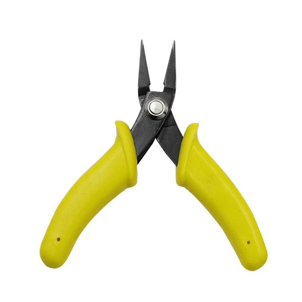

3.5 Inch Pliers DIY Assembly Tool Comfortable Grip High-Carbon Steel Blade PVC Handle Beginner Assembly For Beginner DIY