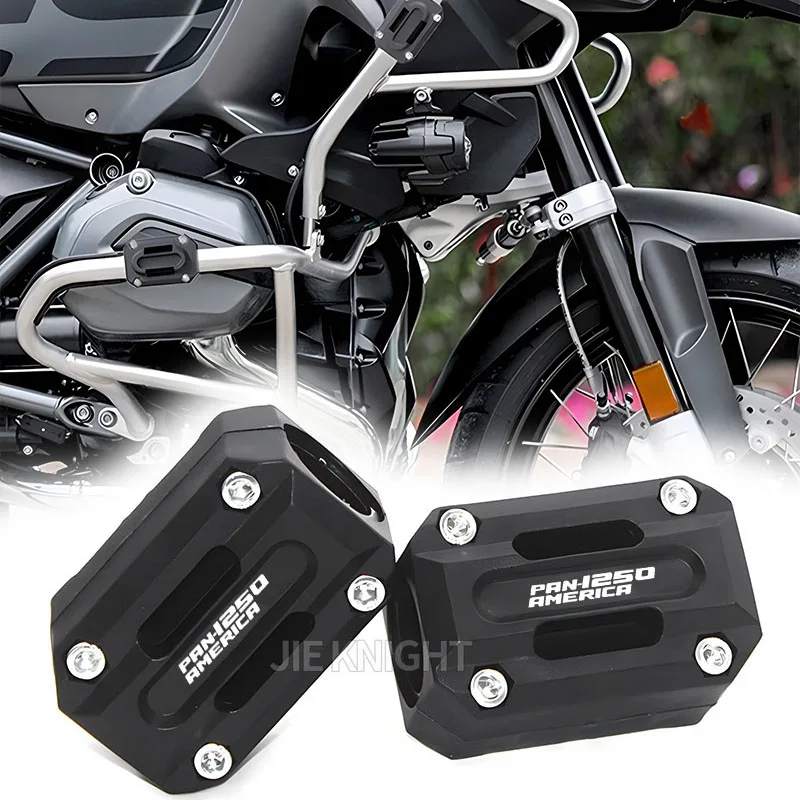 

For PAN AMERICA 1250 S PA1250 2020 2021 2022 2023 2024 PA1250S Motorcycle Bumper Engine Guard Protection Decorative Guard Block
