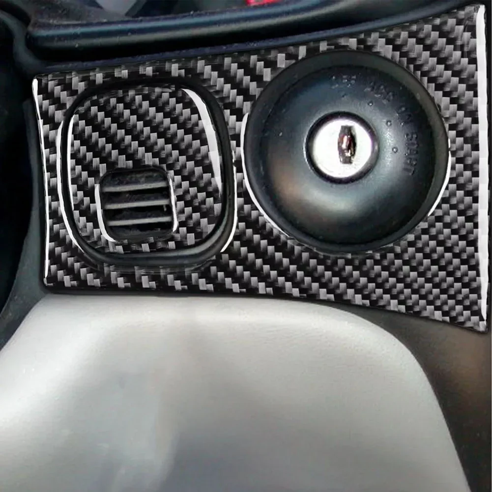 For Chevrolet For Corvette C5 1998 2004 Carbon Fiber Interior Trim Set with Epoxy Coated Control Covers for Dashboard