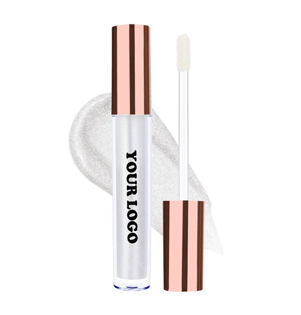 

24-цветный блеск для губ под частной торговой маркой, пигмент с индивидуальным логотипом, долговечный матовый, антипригарный, не выцветающий, водостойкий макияж, оптовая продажа, веганский