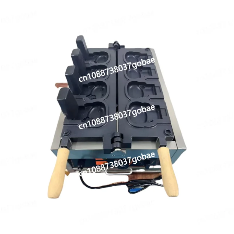 

Commercial 4 hole Kitty cat baked muffin open bread machine Internet celebrity waffle maker