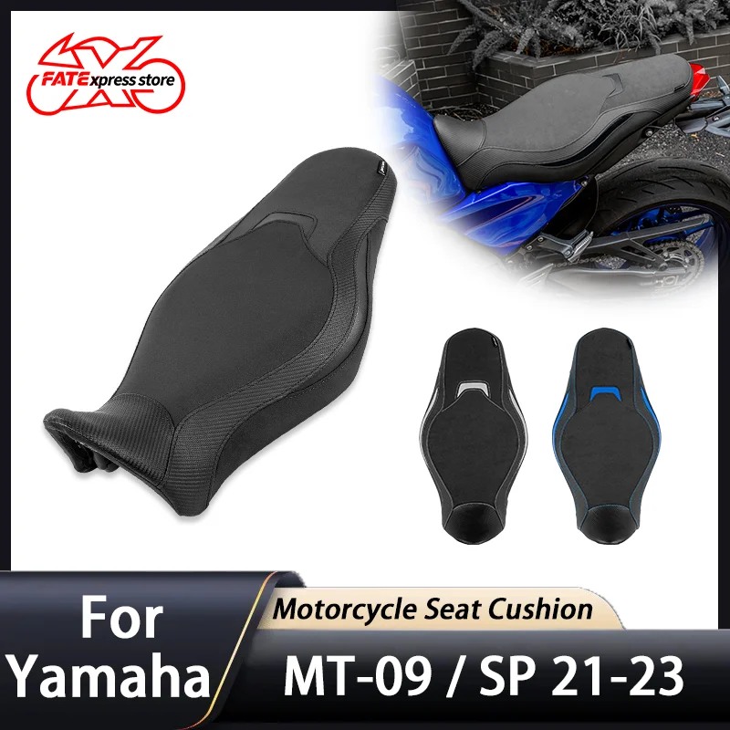 

For Yamaha MT 09 SP MT09 MT-09 Motorcycle Front Driver Rear Passenger Seat Cushion Accessories 2021 2022 2023 One-piece Seat