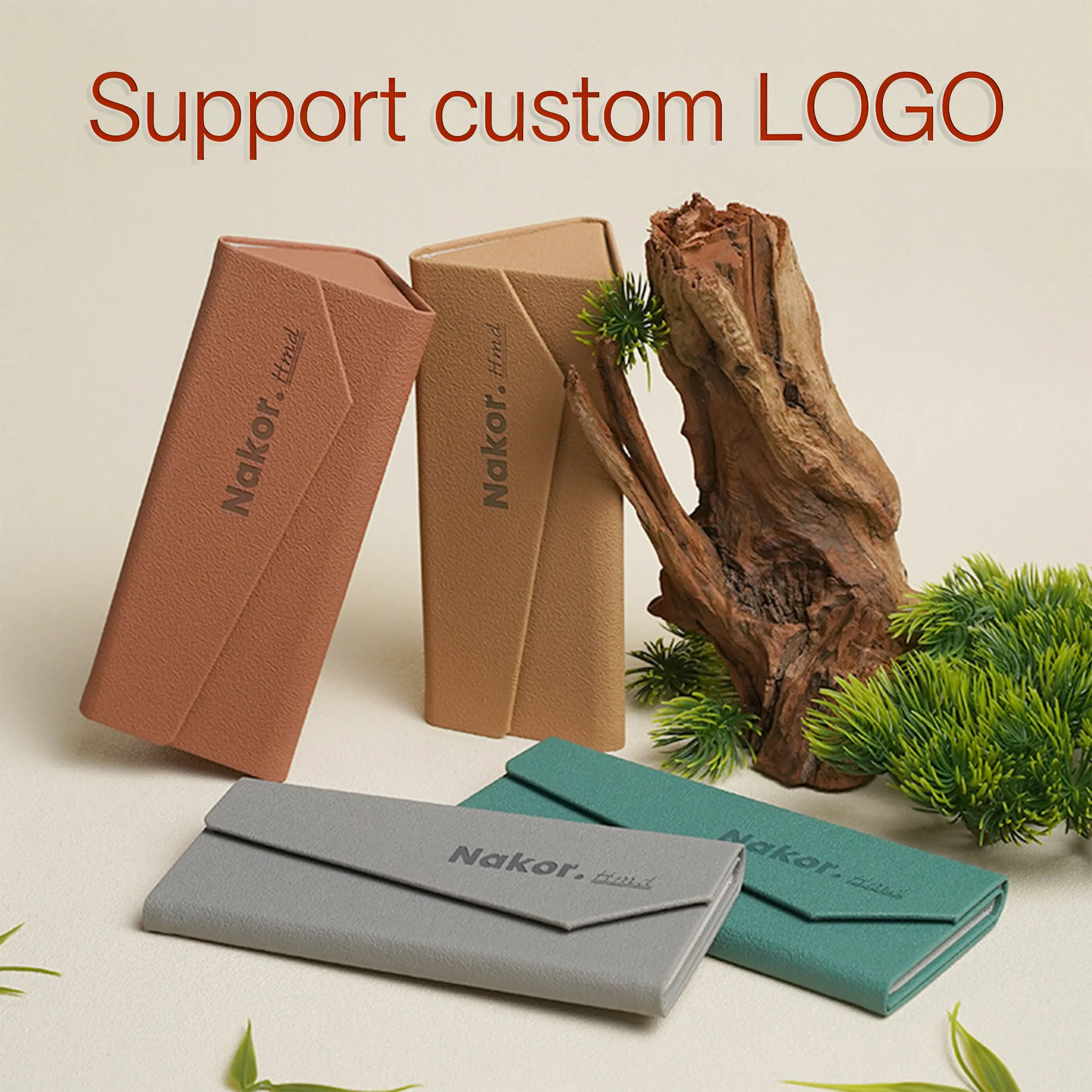 

Премиальная упаковка для очков с индивидуальным логотипом, винтажный складной футляр для очков, стильная коробка для оптических очков, индивидуальный дизайн, OEM.