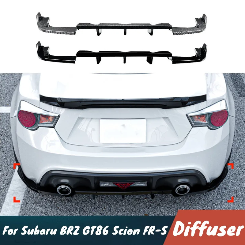 

Для Subaru BRZ Toyota GT86 Scion FR-S 2013-2020 автомобильный задний бампер, диффузор, спойлер, комплект кузова, внешние аксессуары, детали для тюнинга