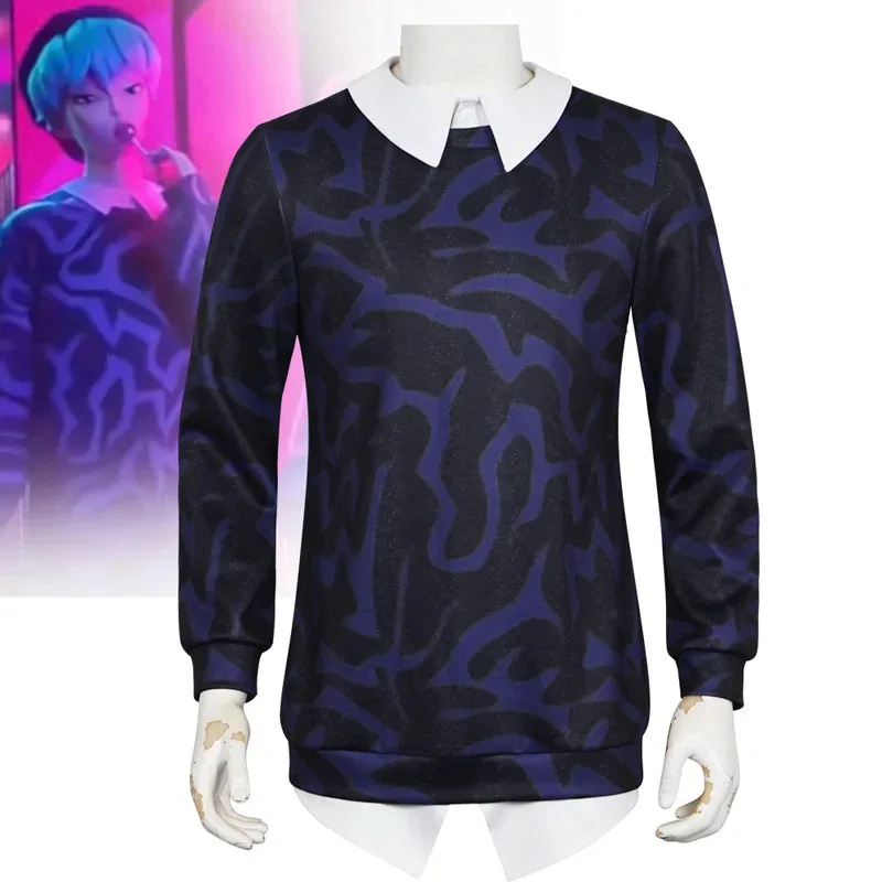 2025л Kpop ‌ Демо Нунер ‌ Saja косплей аниме маскировка наряд ролевая игра топ рубашка мужская толстовка костюм на Хэллоуин для мальчиков 5f 5ftu^