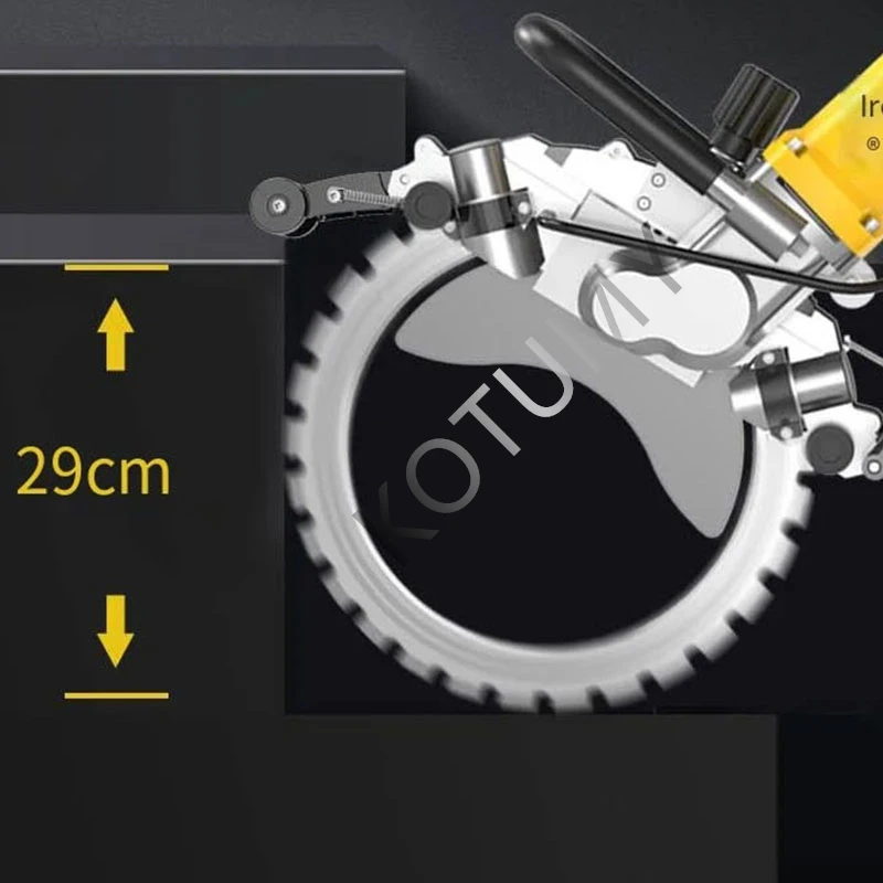 High-Frequency Ring Saw High-Power Brushless Concrete Wall cutting Dust-Free Open Wall Change Doors and Windows