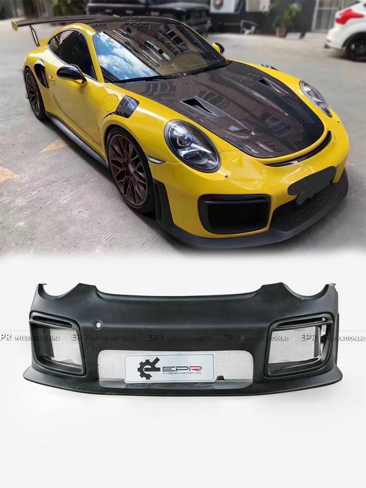 

Передний бампер в стиле Porsche 911 991 Carrera/4/S/4S GT3/GT2RS — требует 911.2 DRL и индикатор