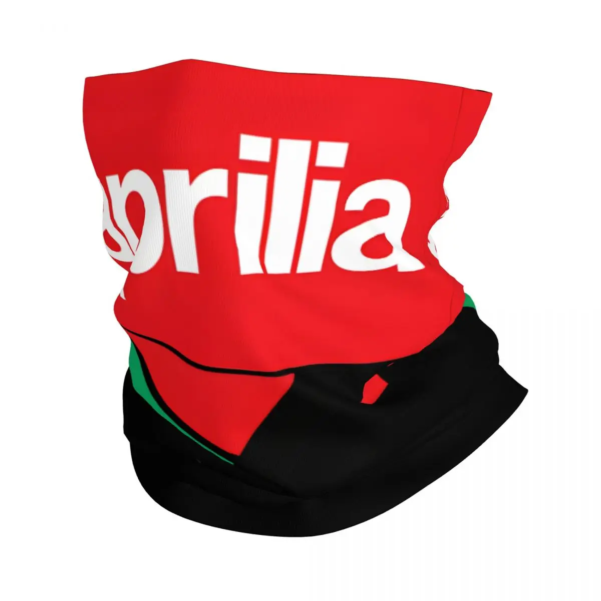 Moto Bandana Neck Gaiter Printed Motocross Aprilia Racing Italy Face Mask Multifunctional Headwear Cycling Unisex Adult