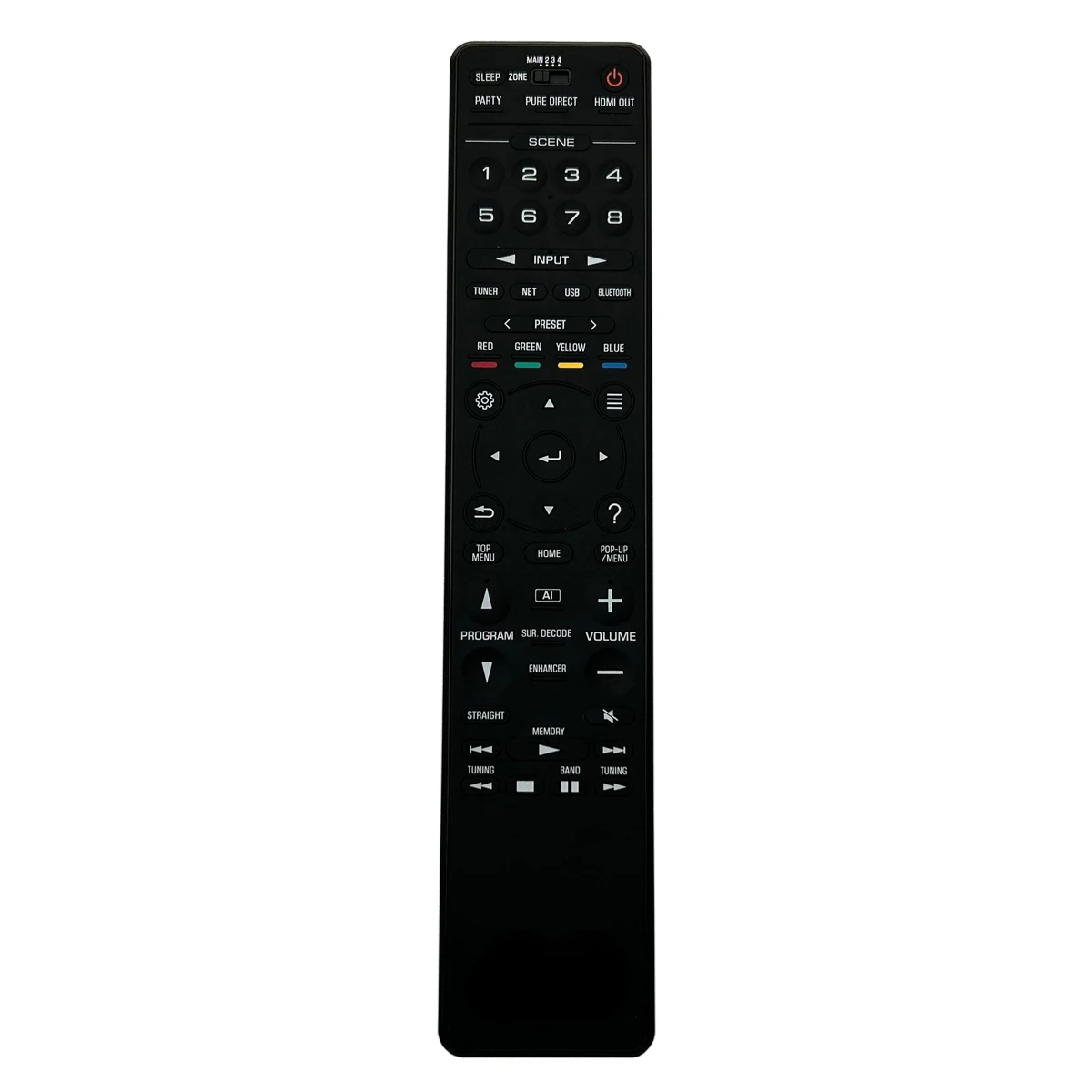 New Original Remote Control For Yamaha RAV571 ZZ47570 AV Receiver