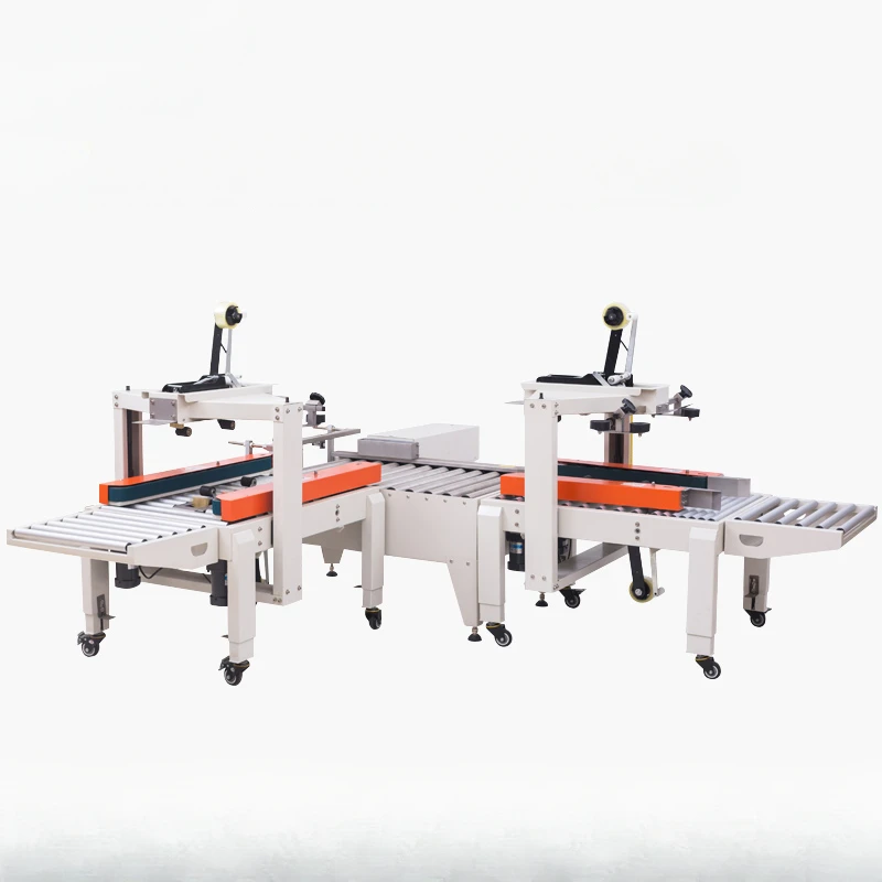 Fully automatic sealing machine corner cross tape sealing machine Postal e-commerce express delivery paper box