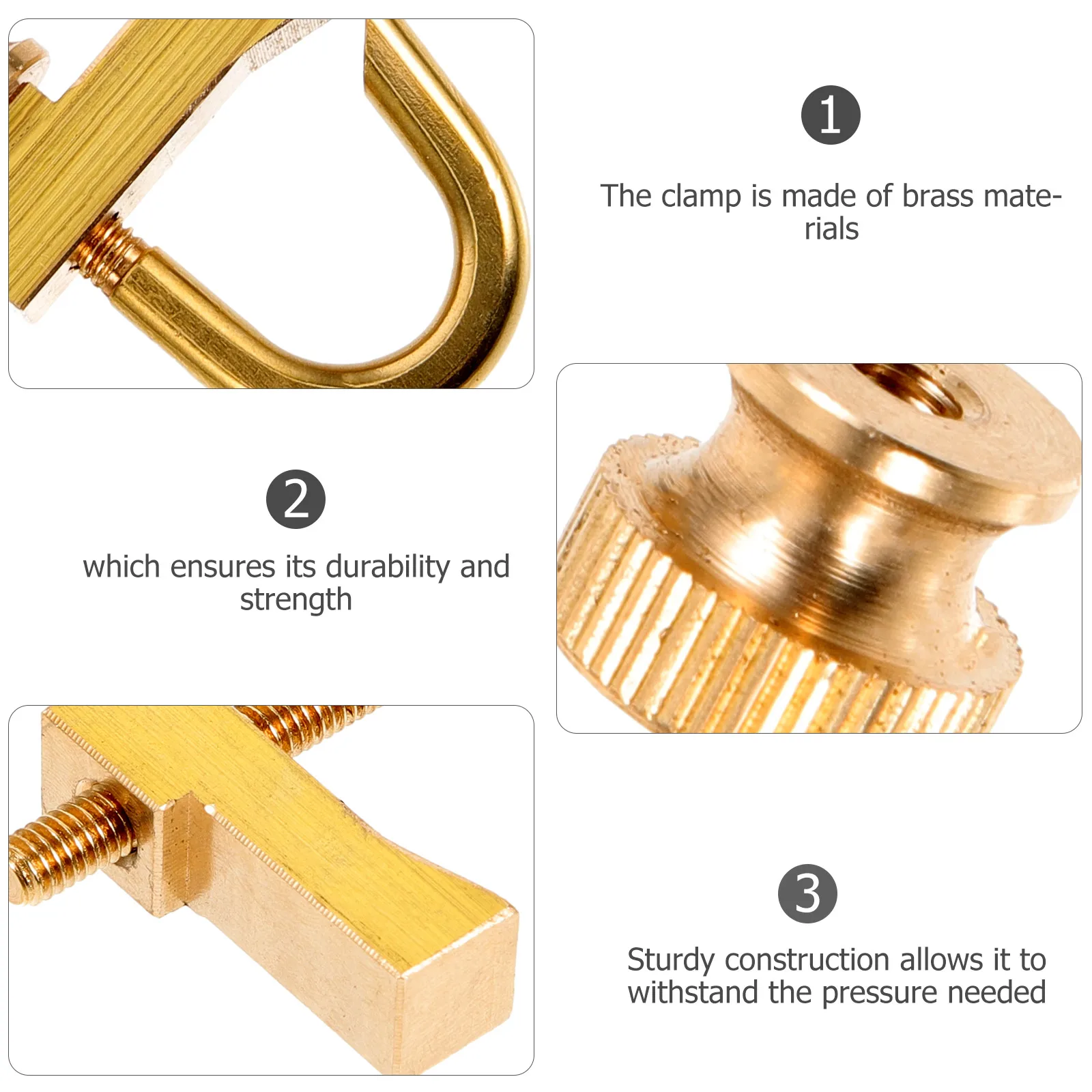 

F-shaped Card Violin Accessory Clamp Clip Repair Tool Clips Instrument Luthier Clamps Musical