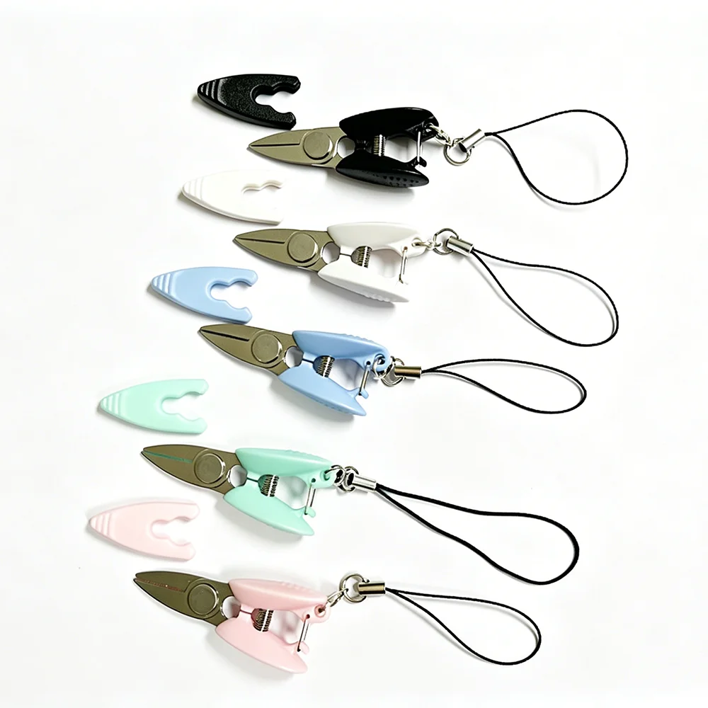 Office Scissors Mini Portable Hanging Scissors, Thread Tip Cross Embroidery Scissors Handmade Scissors