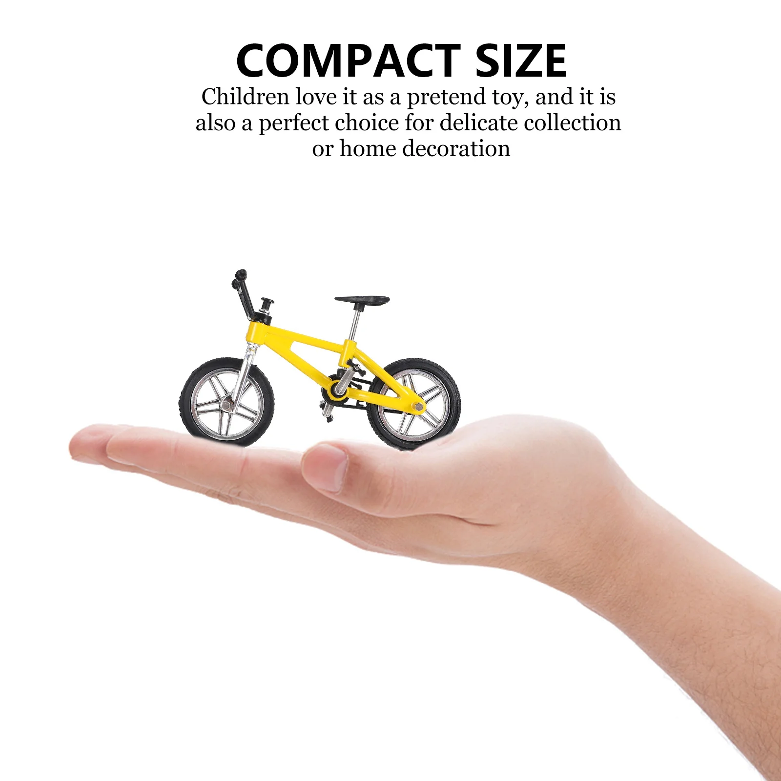 1Set Bike Alloy Finger Bicycle Desktop Simulation Play Fun Collectable Kids Birthday Gift Finger Bikes