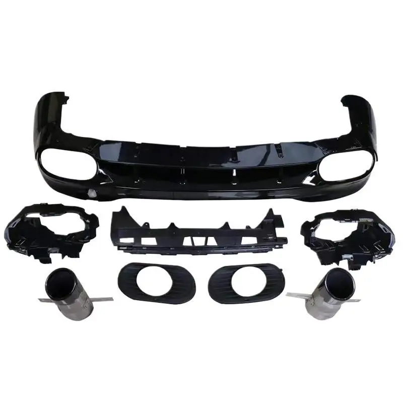 

Suitable for Mercedes-Benz CLA-Class W118 to CLA35 AMG Tail Lip Black Tail Throat Small Surround Kit