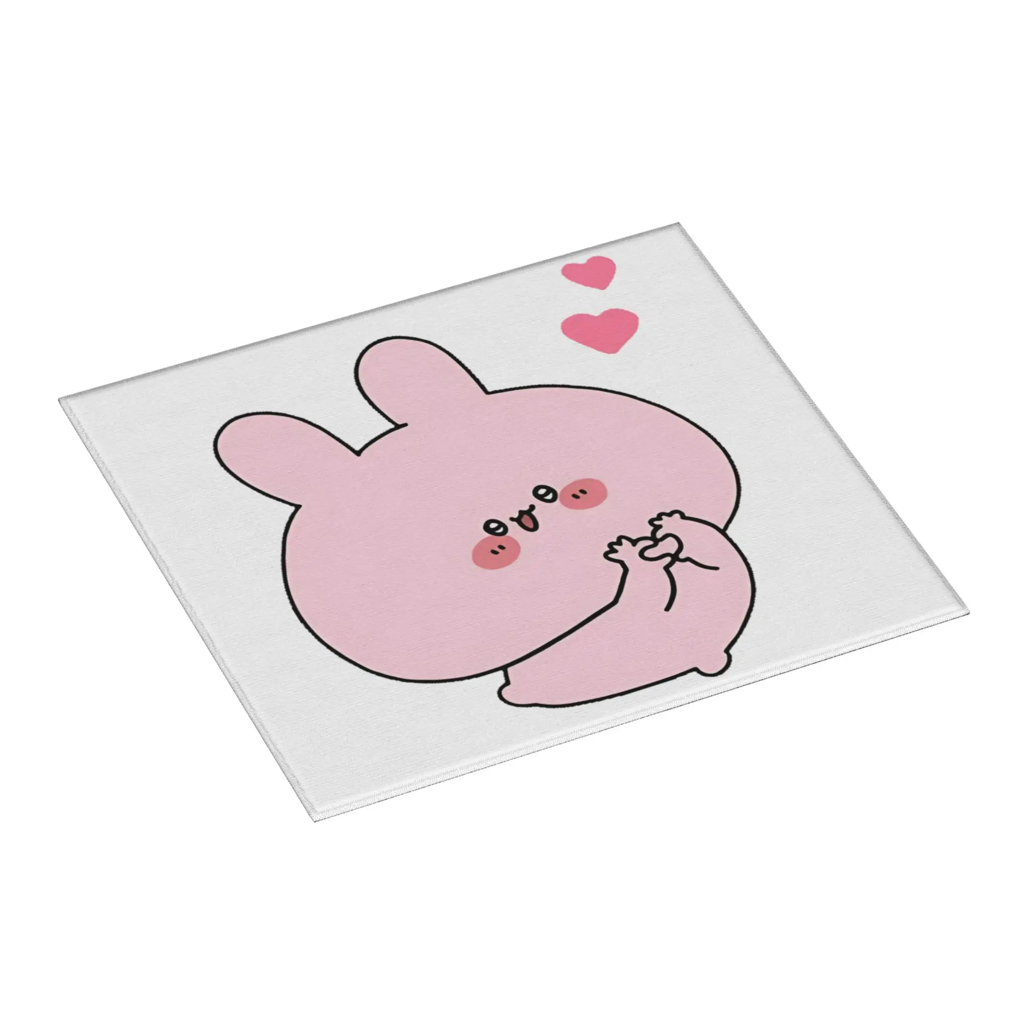 Asamimichaan Anime Cartoons Asamimi Non‑Slip Waterproof Absorbent Barware Tableware Oil Proof Reusable Drying Mat For Kitchen