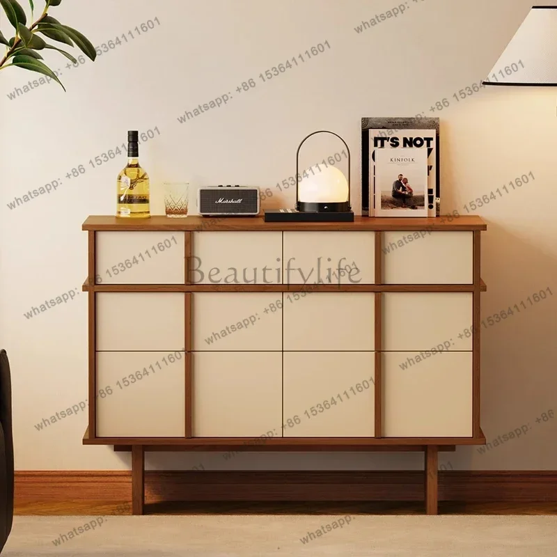 Nordic Modern luxury dining side Storage locker living room cabinets Dresser furniture Drawers display cabinet Showcase home